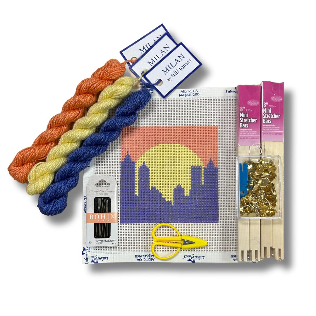 Needlepoint for Beginners Class with Mark