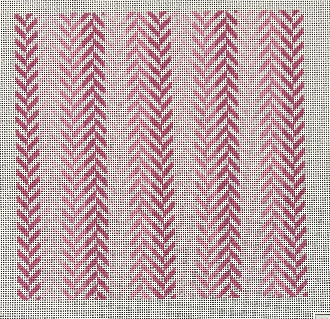 Herringbone Pillow Pink