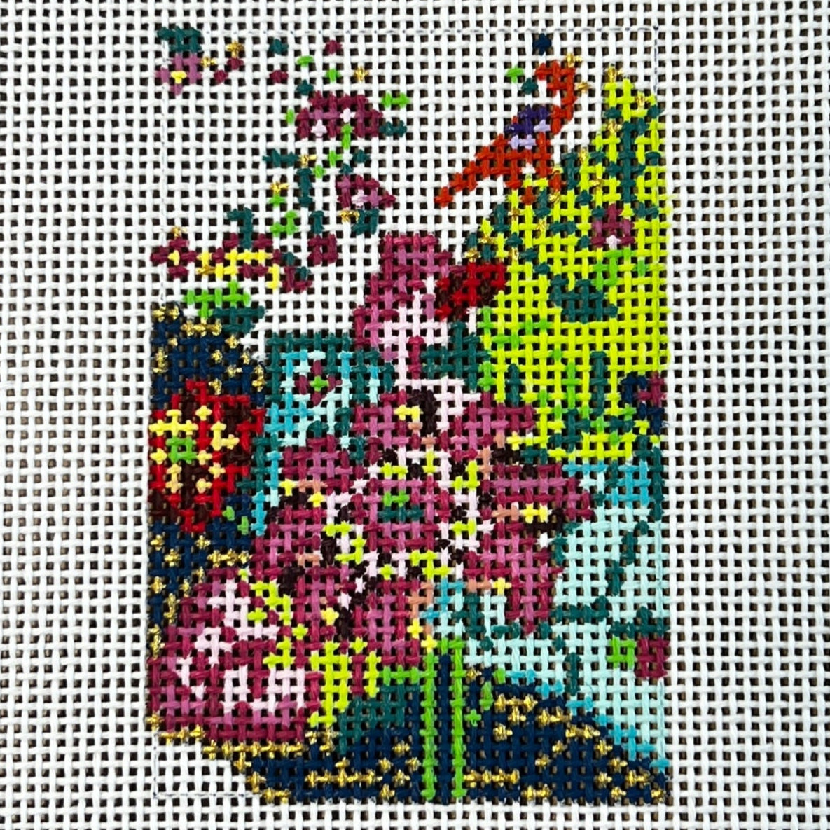 Tobacco Leaf Luggage Tag