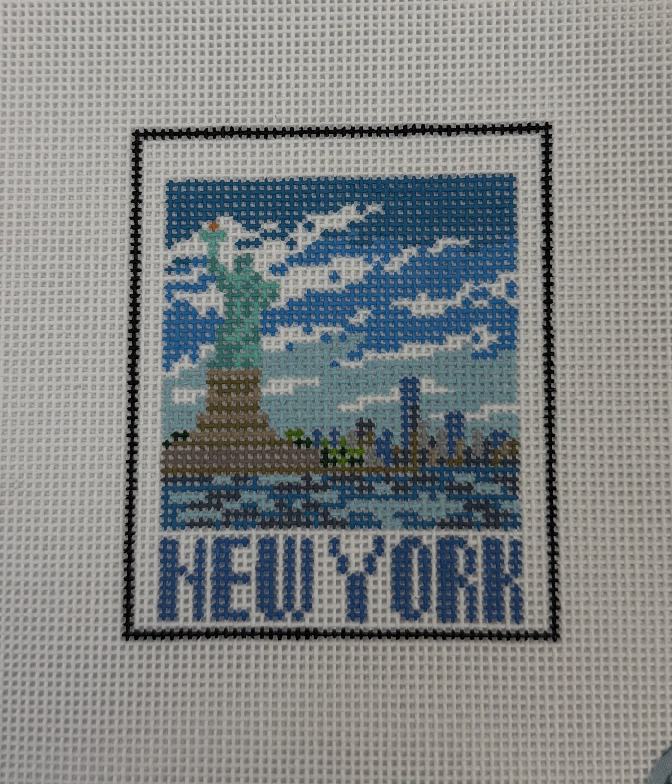 New York Statue of Liberty Polaroid