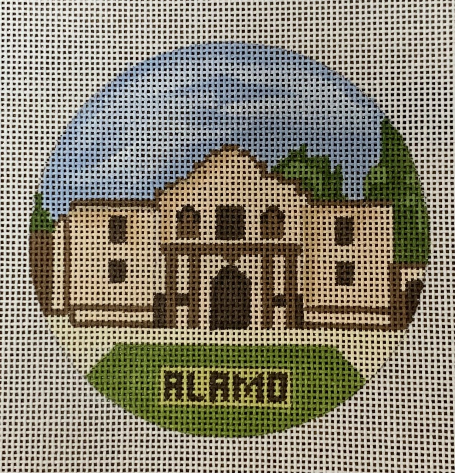 Alamo Round w/ Stitch Guide