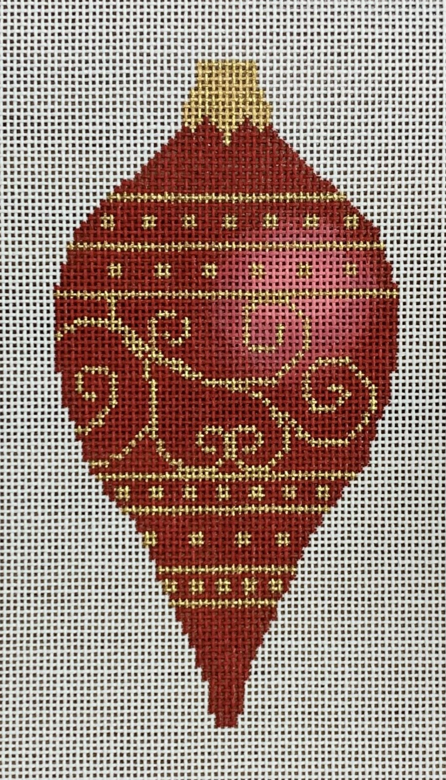 Red &amp; Gold Ornament