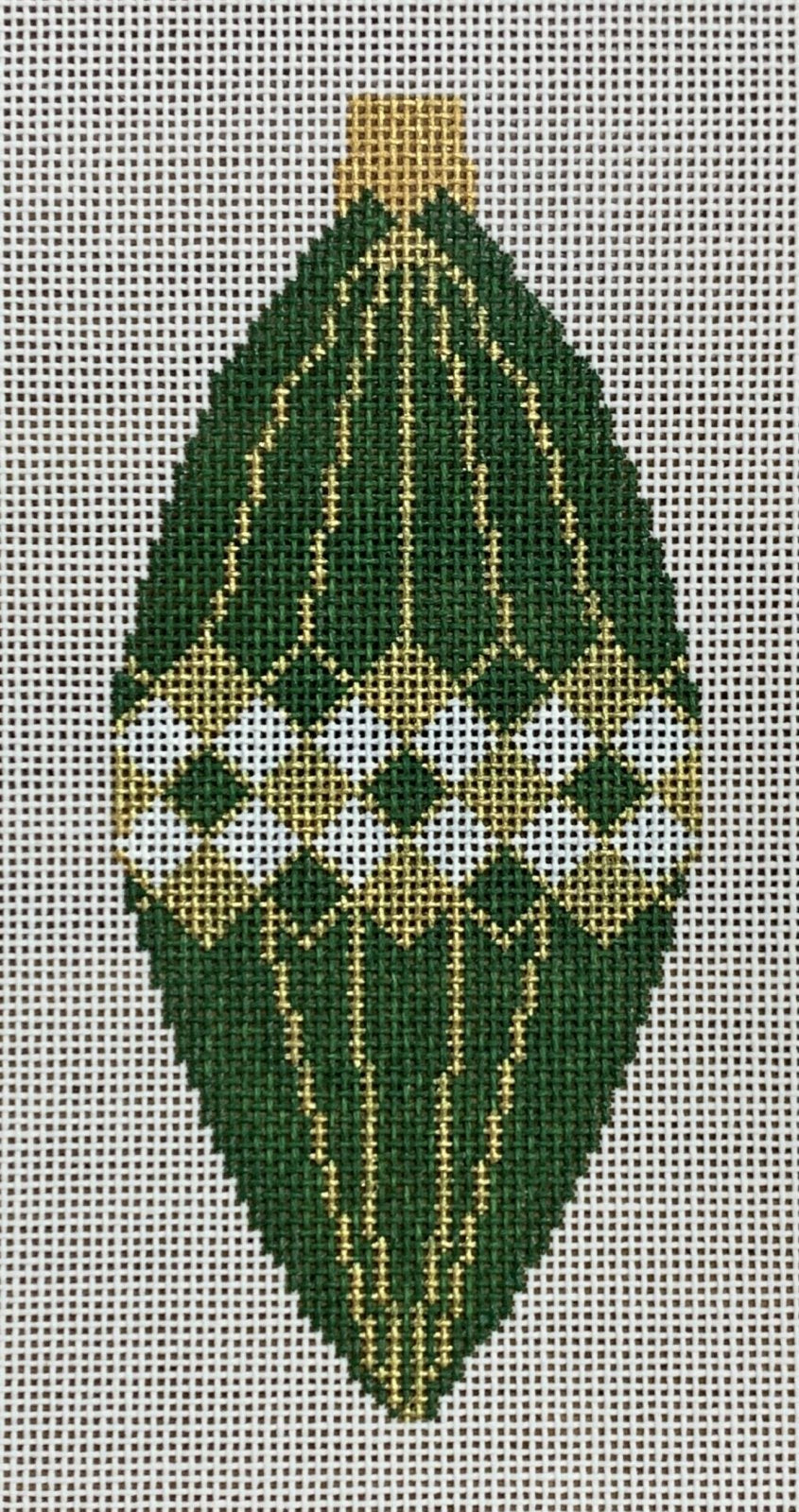 Green &amp; Gold Ornament