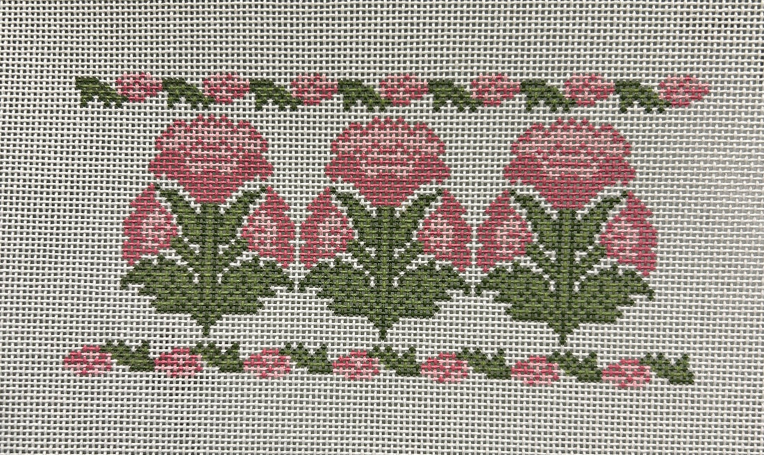 Pink Flowers Insert