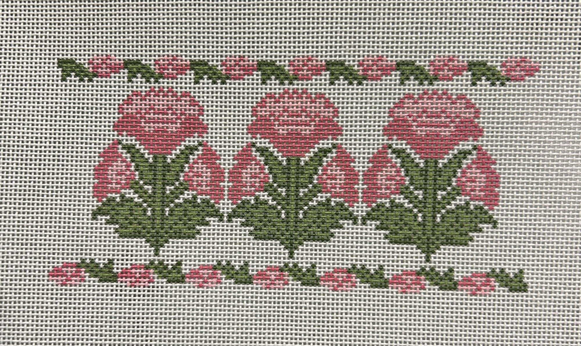 Pink Flowers Insert
