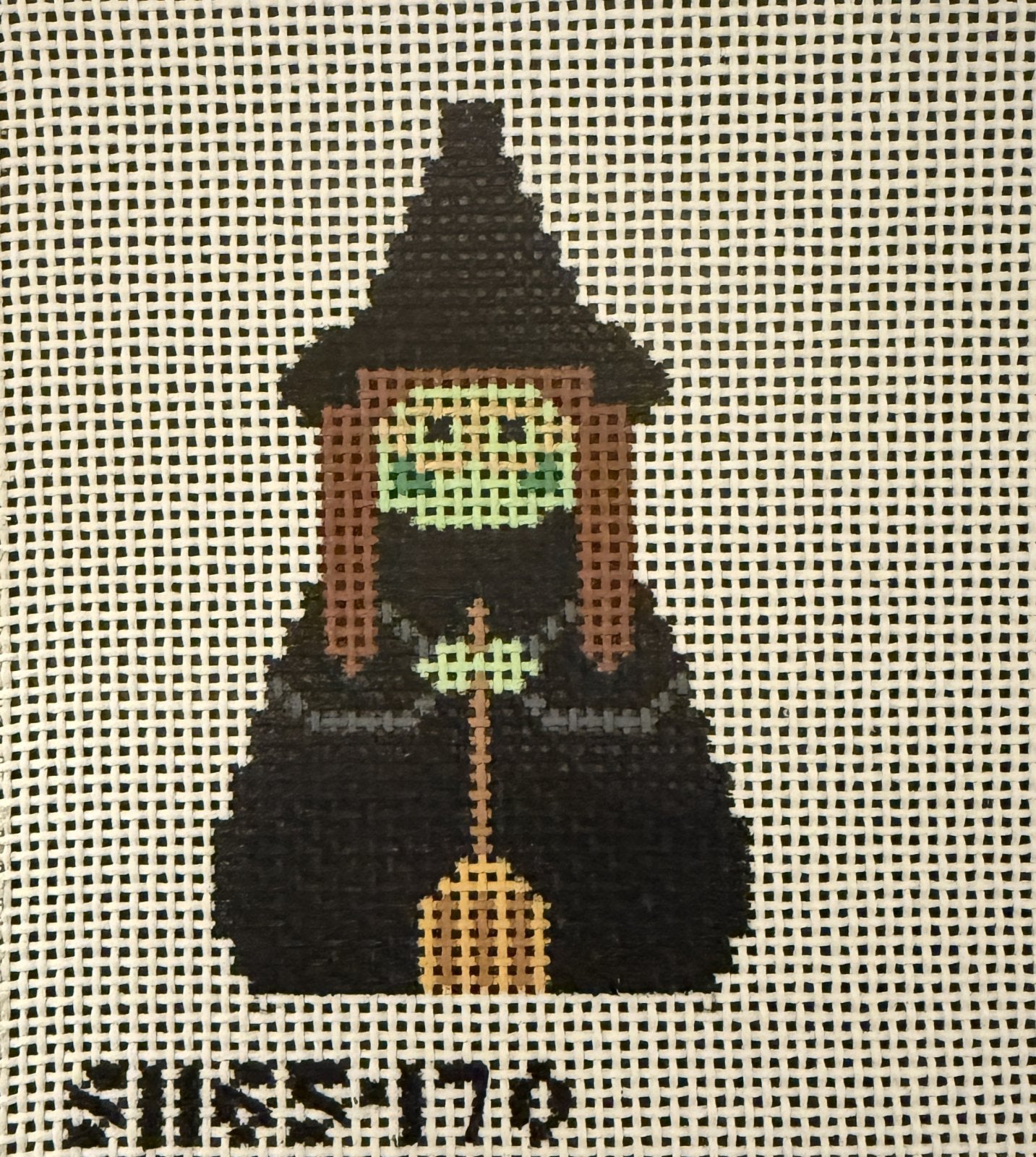 Green Face Witch Angel