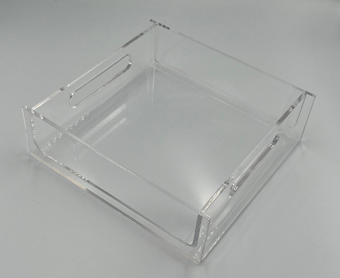 Acrylic 8" Tray with Insert