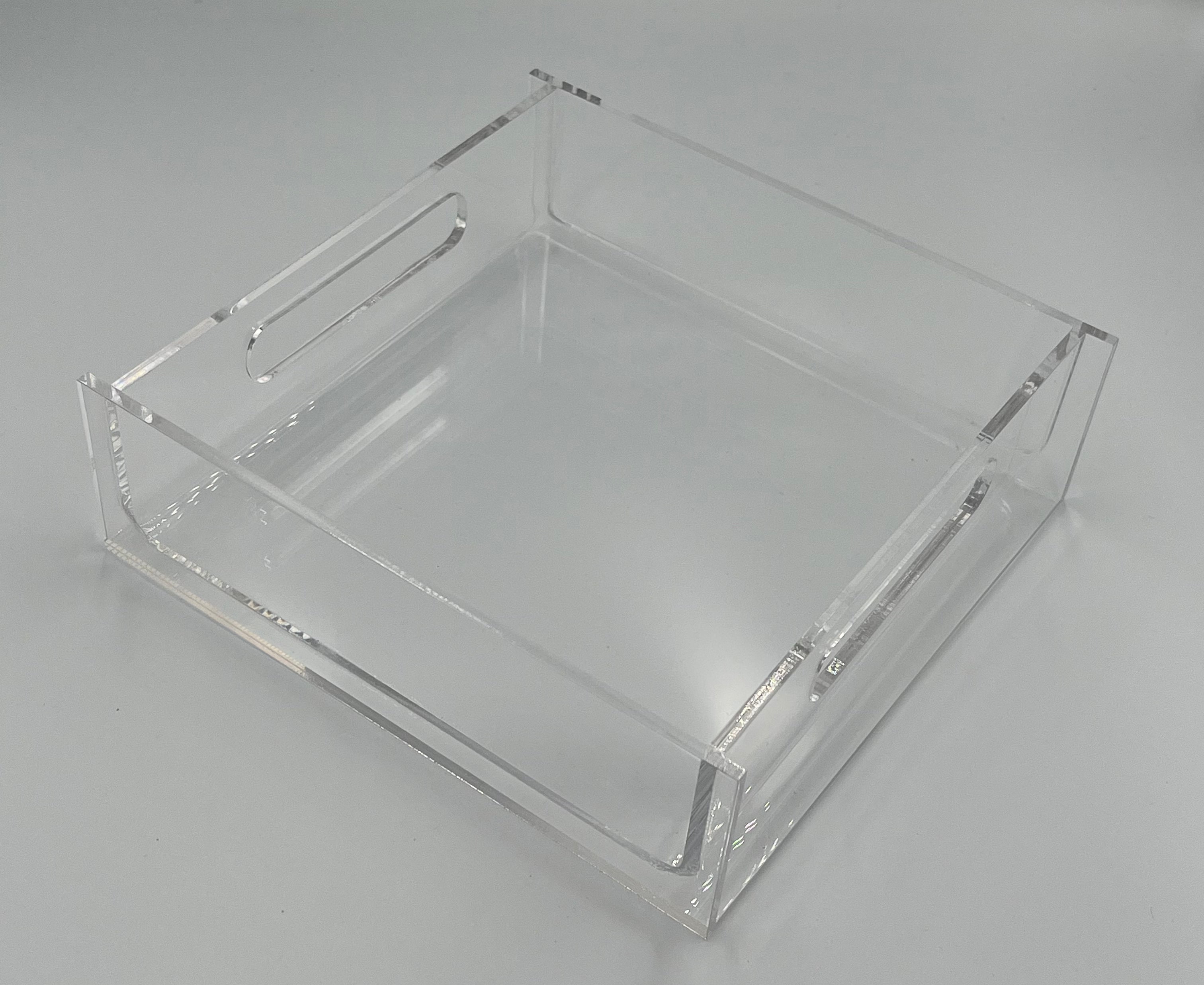 Acrylic 8" Tray with Insert