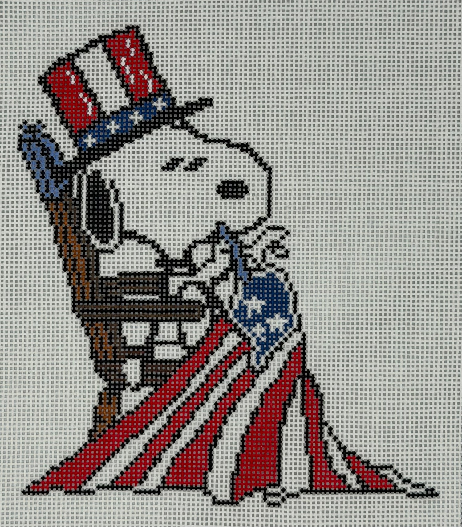 Snoopy Sewing Flag