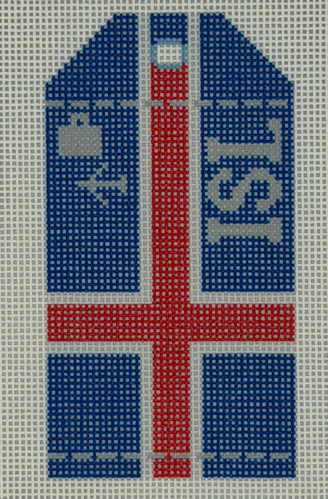 Iceland Wee Flag Travel Tag