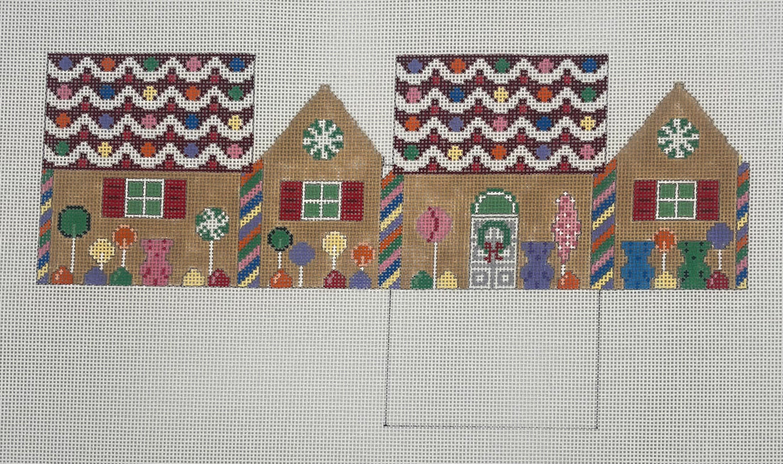 3D Gingerbread House - Rainbow Candy and Gummy Bears