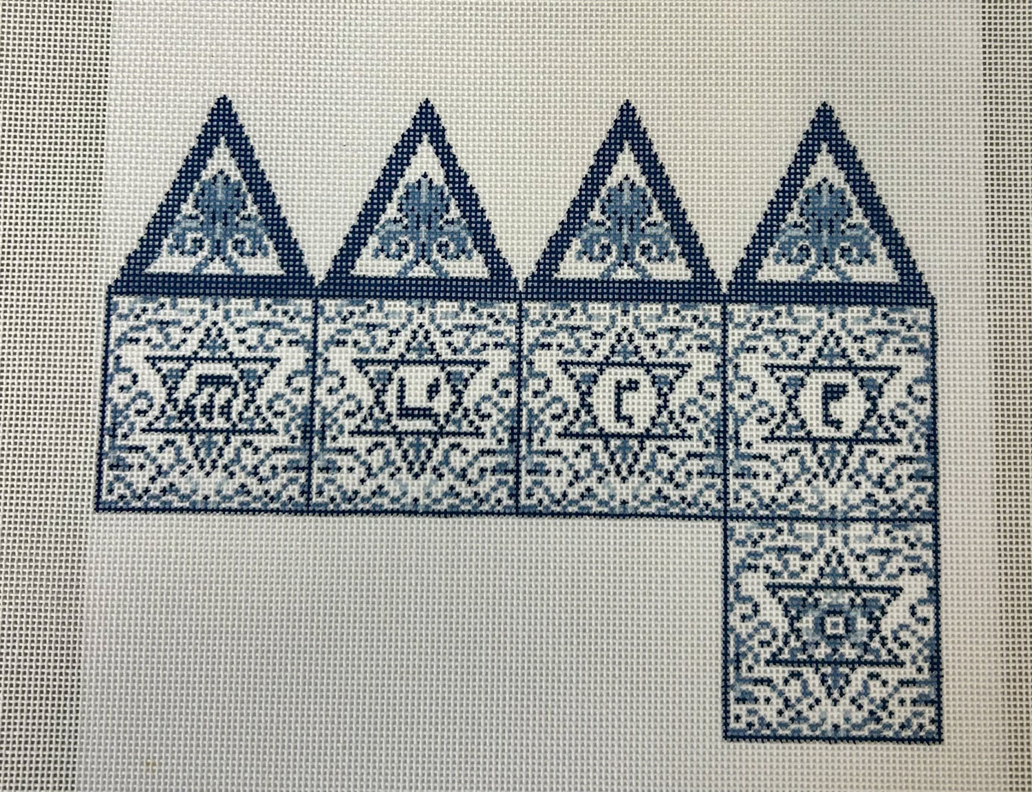 Transferware Dreidel