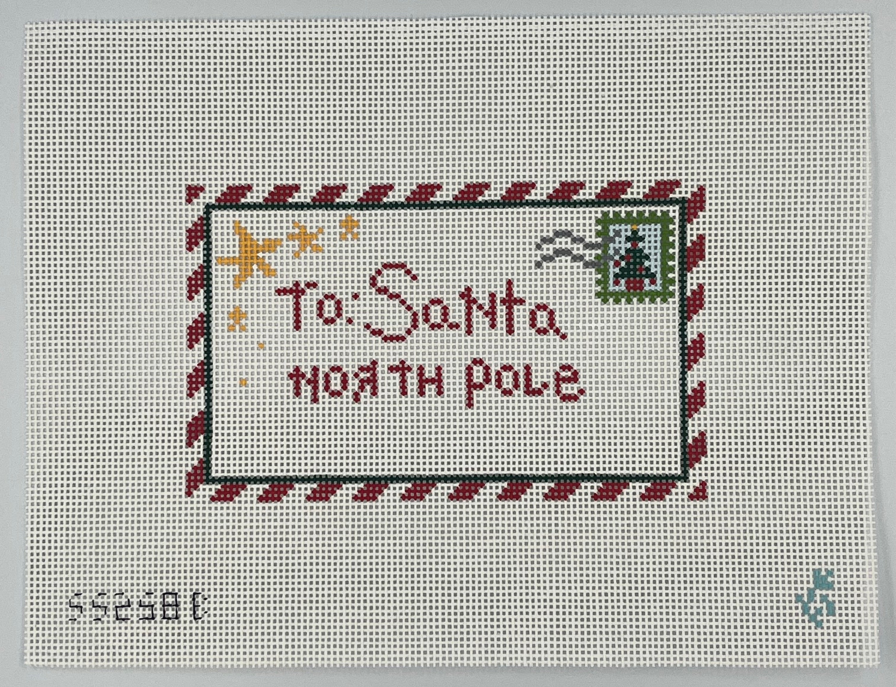 To Santa: North Pole - Green