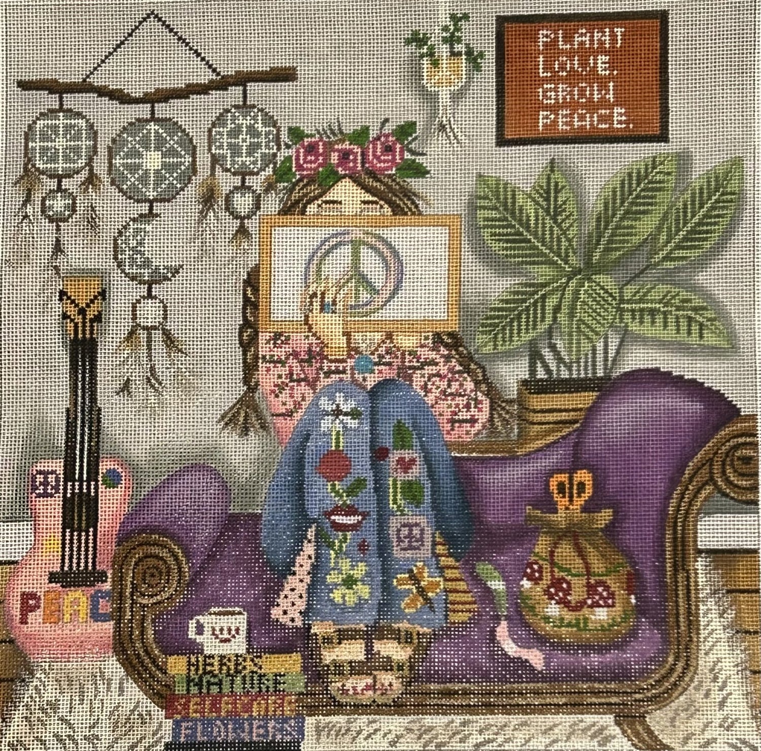 Hippie Girl Stitching