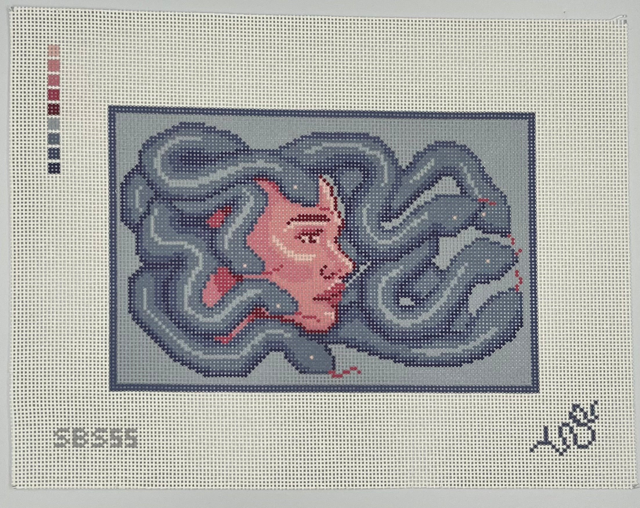 Medusa - Blue and Pink
