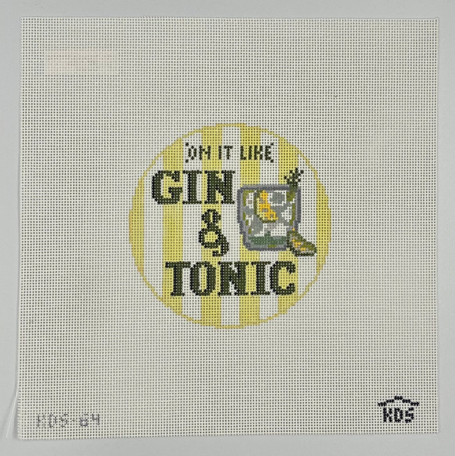 Happier Hour Coaster - Gin and Tonic