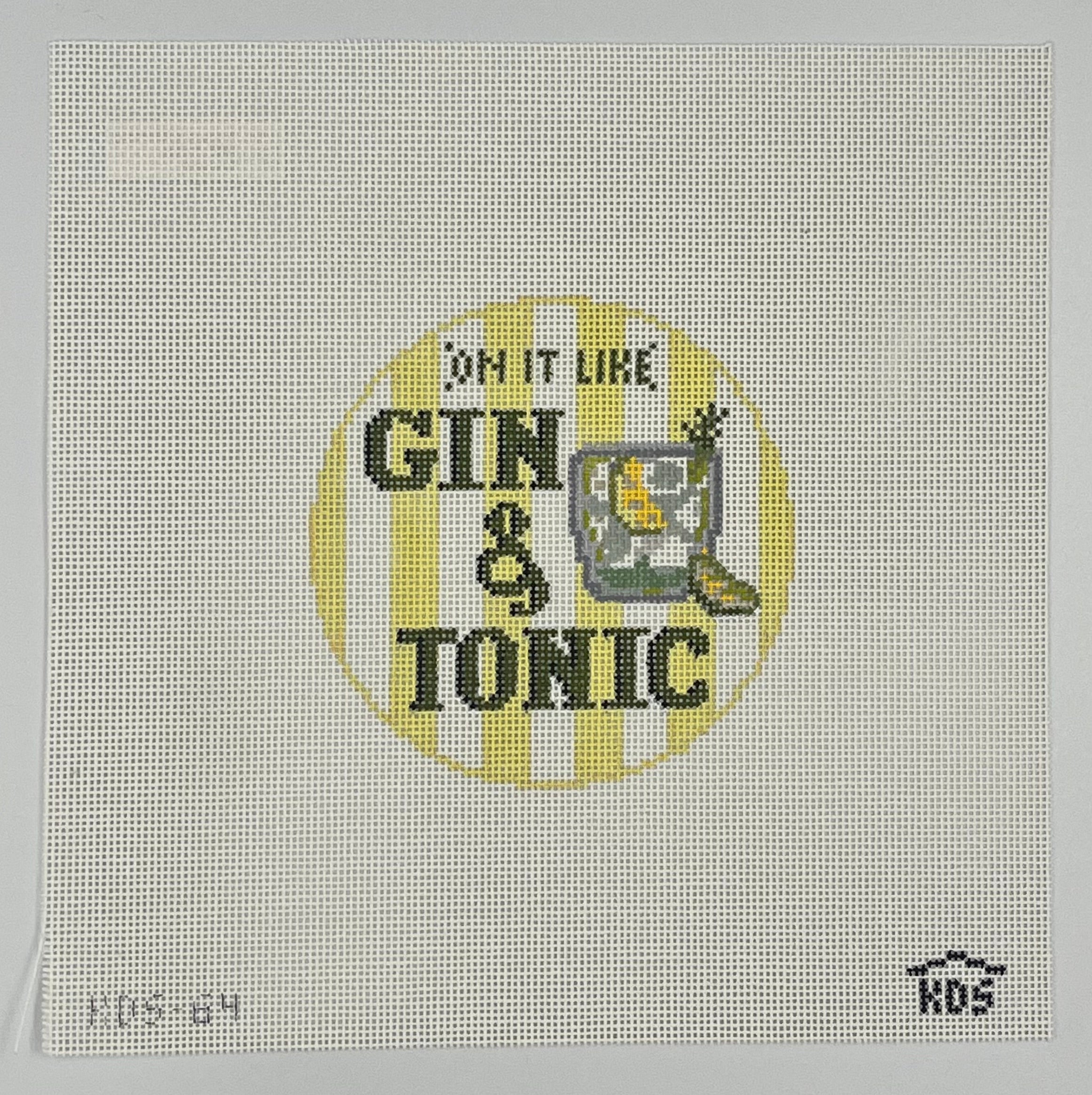 Happier Hour Coaster - Gin and Tonic