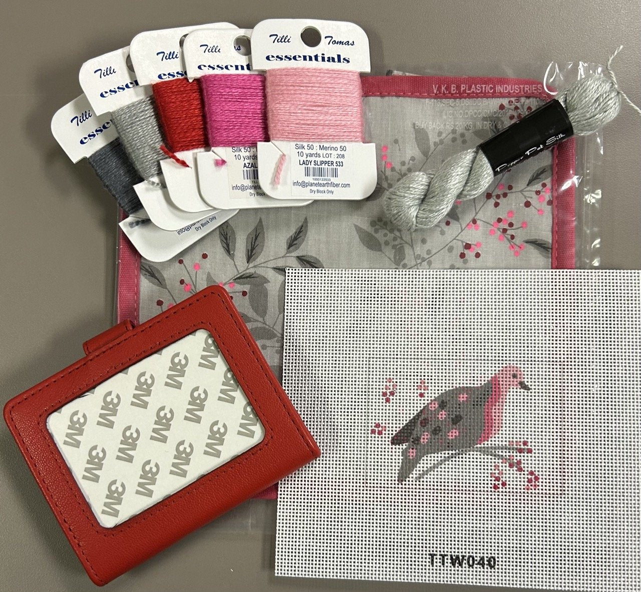 Pink Dove Snap Wallet Kit