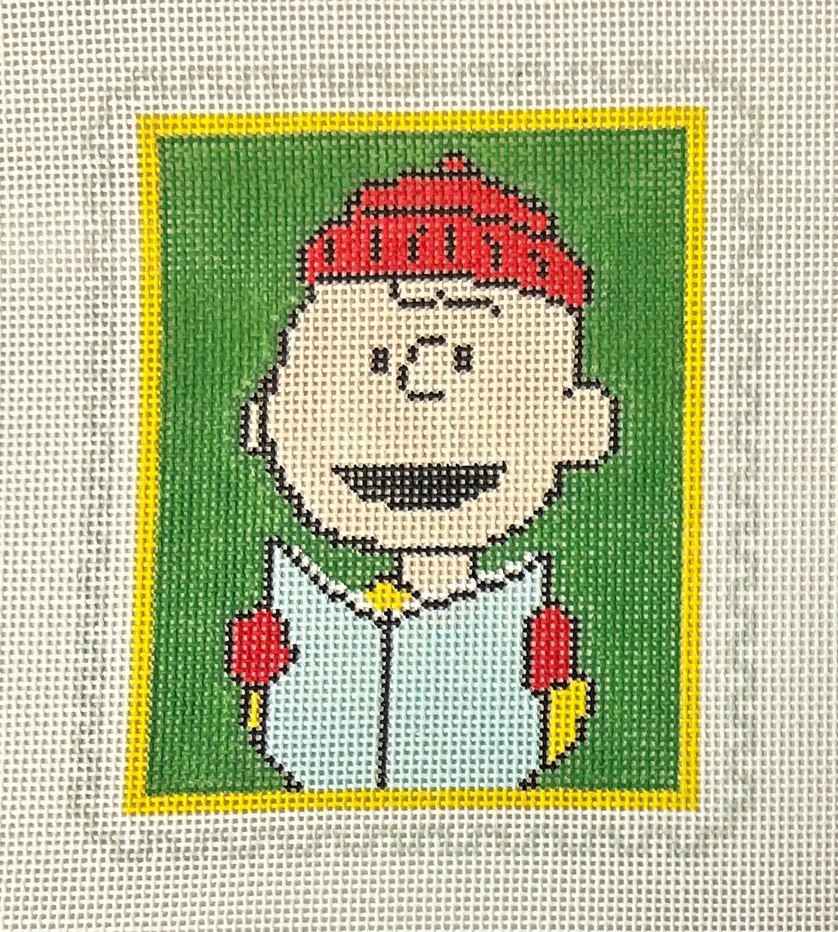 Peanuts  - Caroler Stamp Charlie Brown