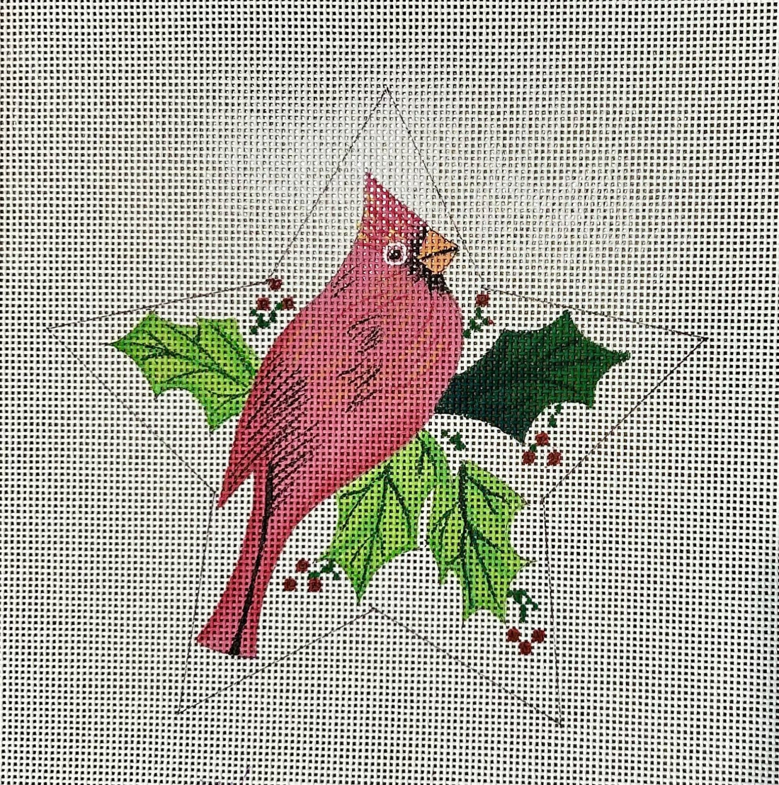 Cardinal in a Star