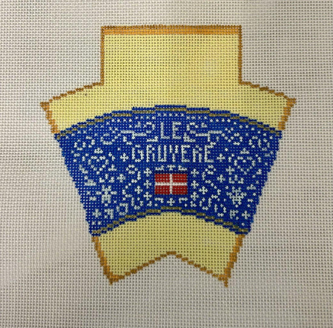 Wedge of Gruyere Cheese