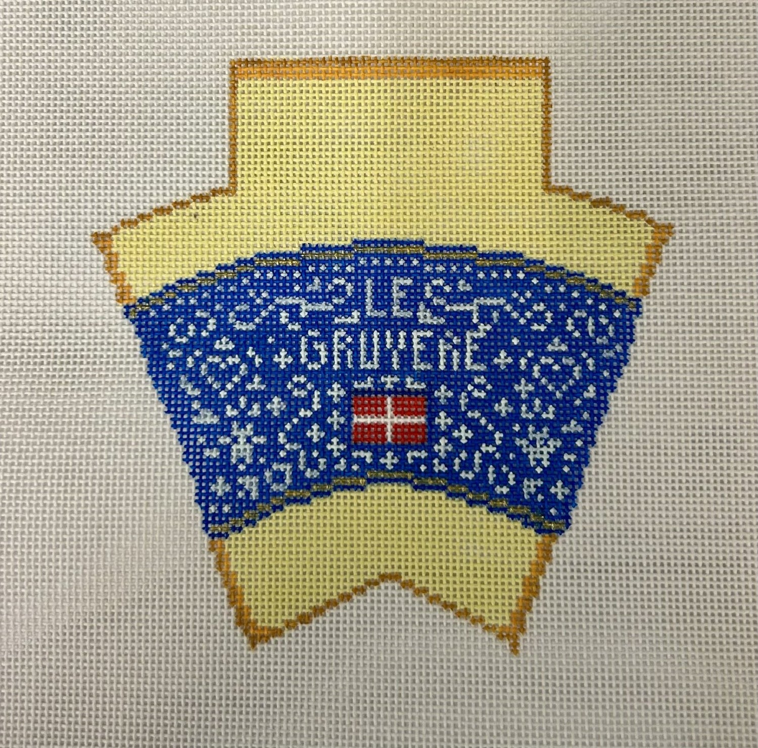 Wedge of Gruyere Cheese