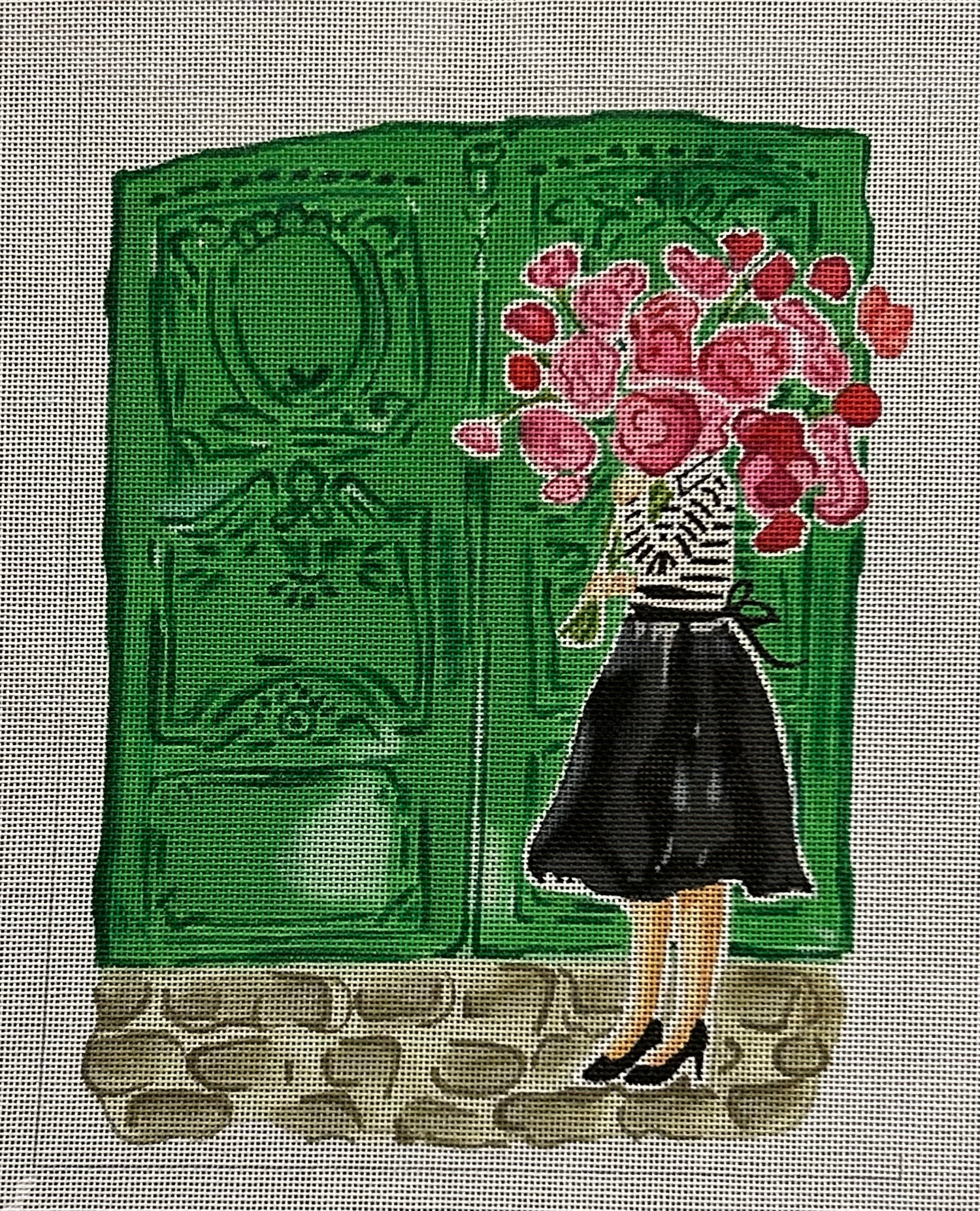 Mademoiselle w/Flowers