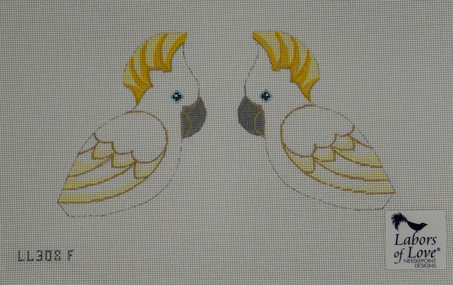 3D Clip-on Bird - Yellow Crested Cockatoo