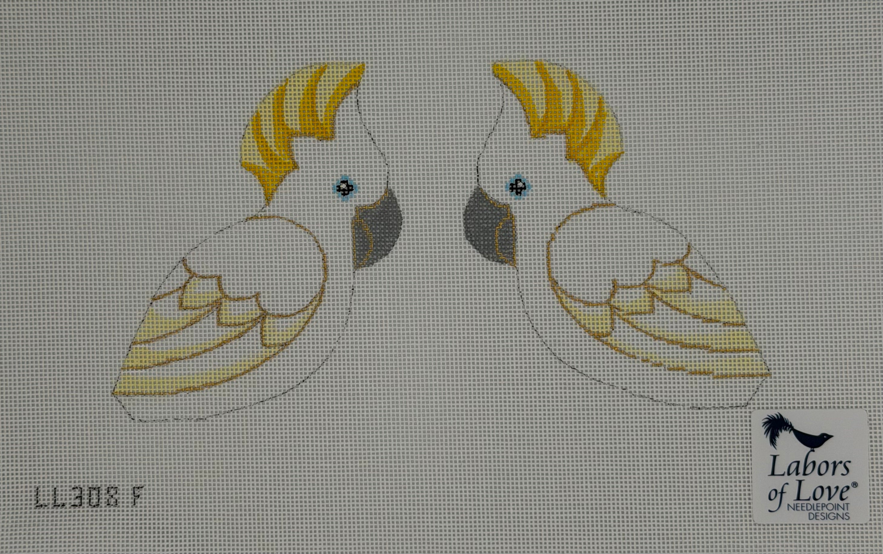 3D Clip-on Bird - Yellow Crested Cockatoo