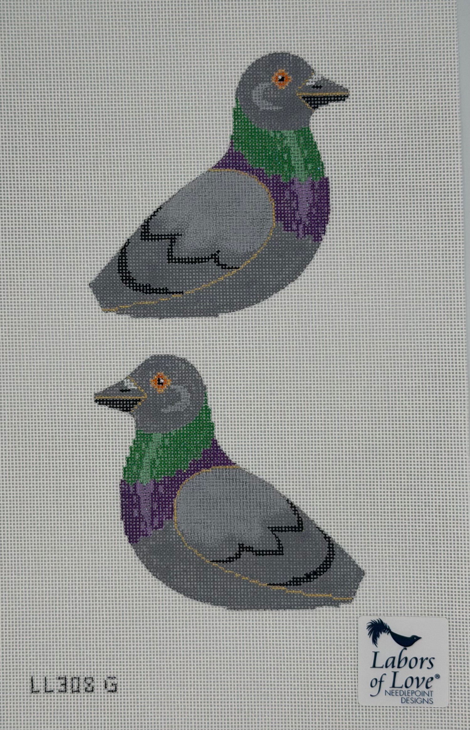3D Clip-on Bird - Pigeon