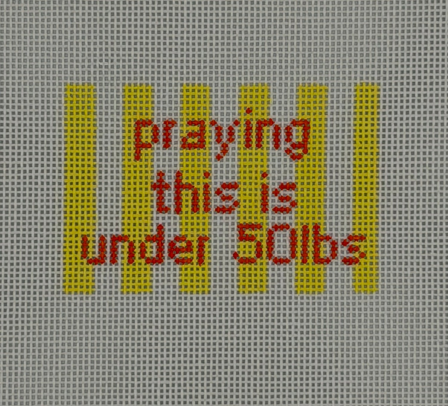 Praying This Is Under 50lbs - Luggage Tag