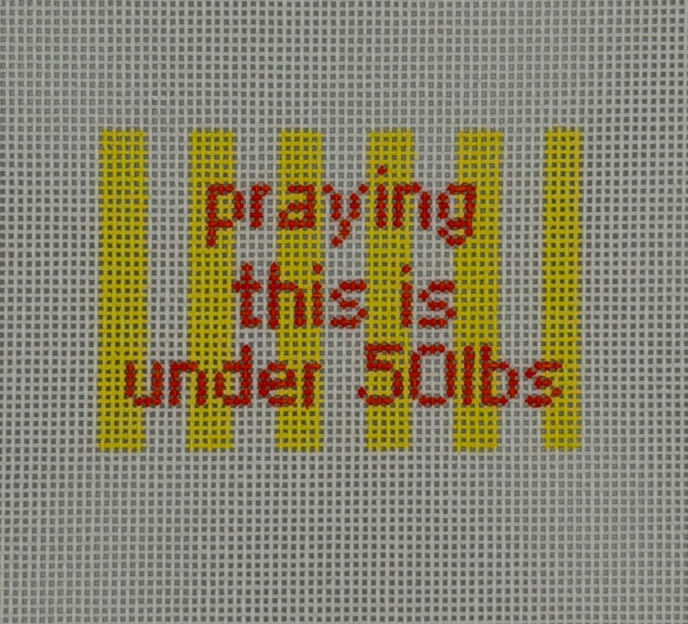 Praying This Is Under 50lbs - Luggage Tag