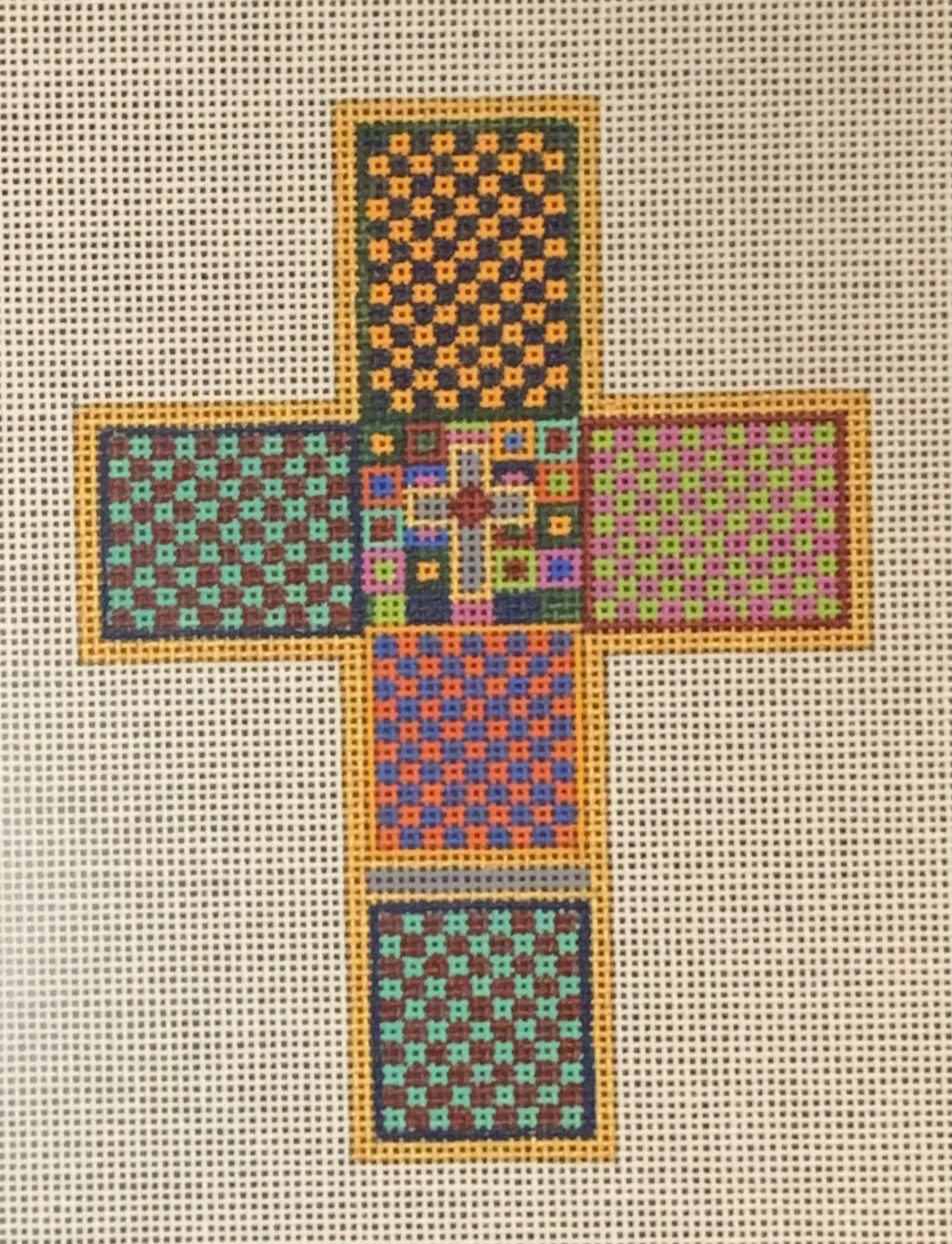 Checkerboard Cross