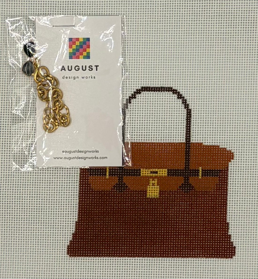 Brown Bougie Charm Bag