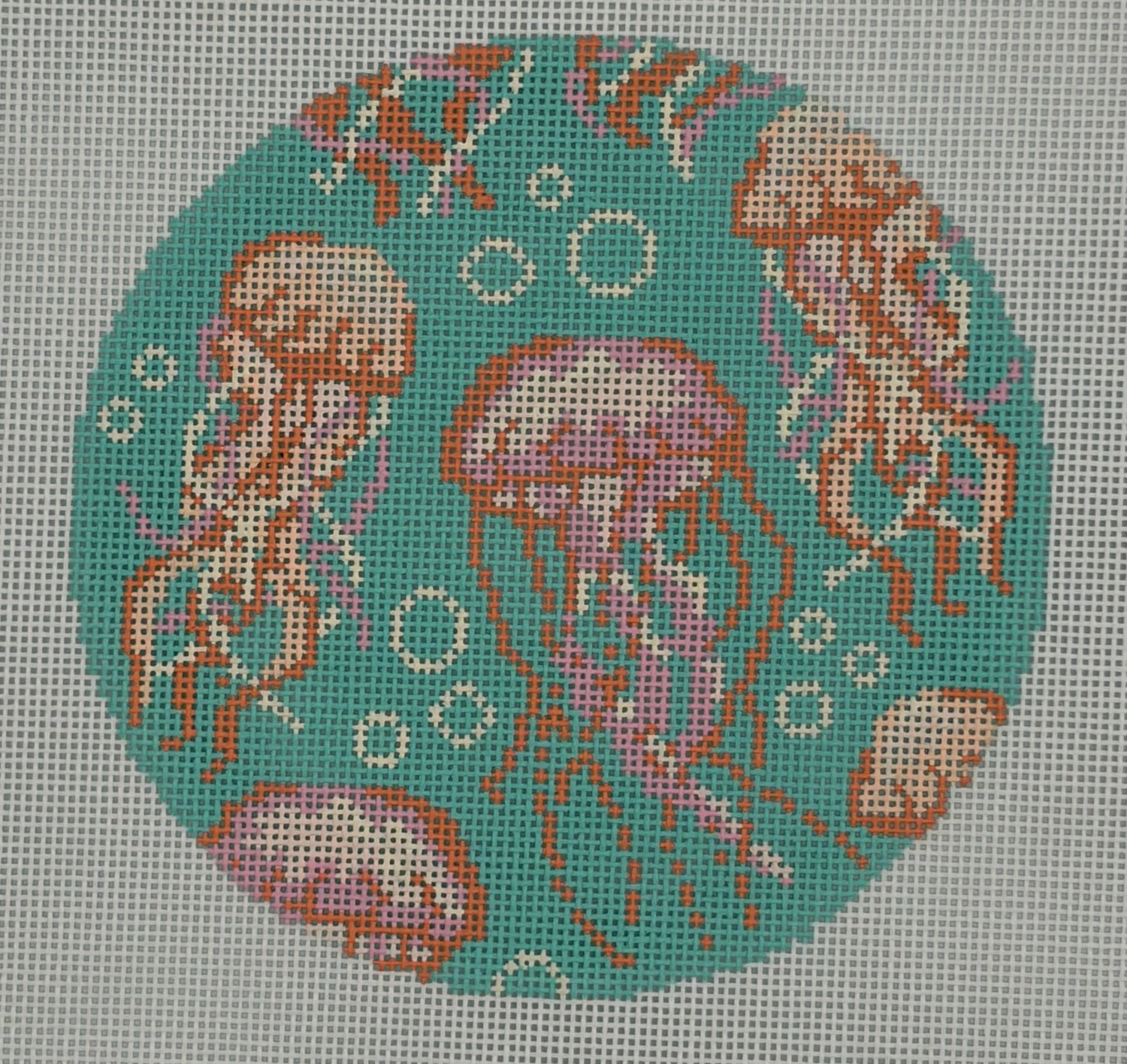 Jellyfish Round- Blue