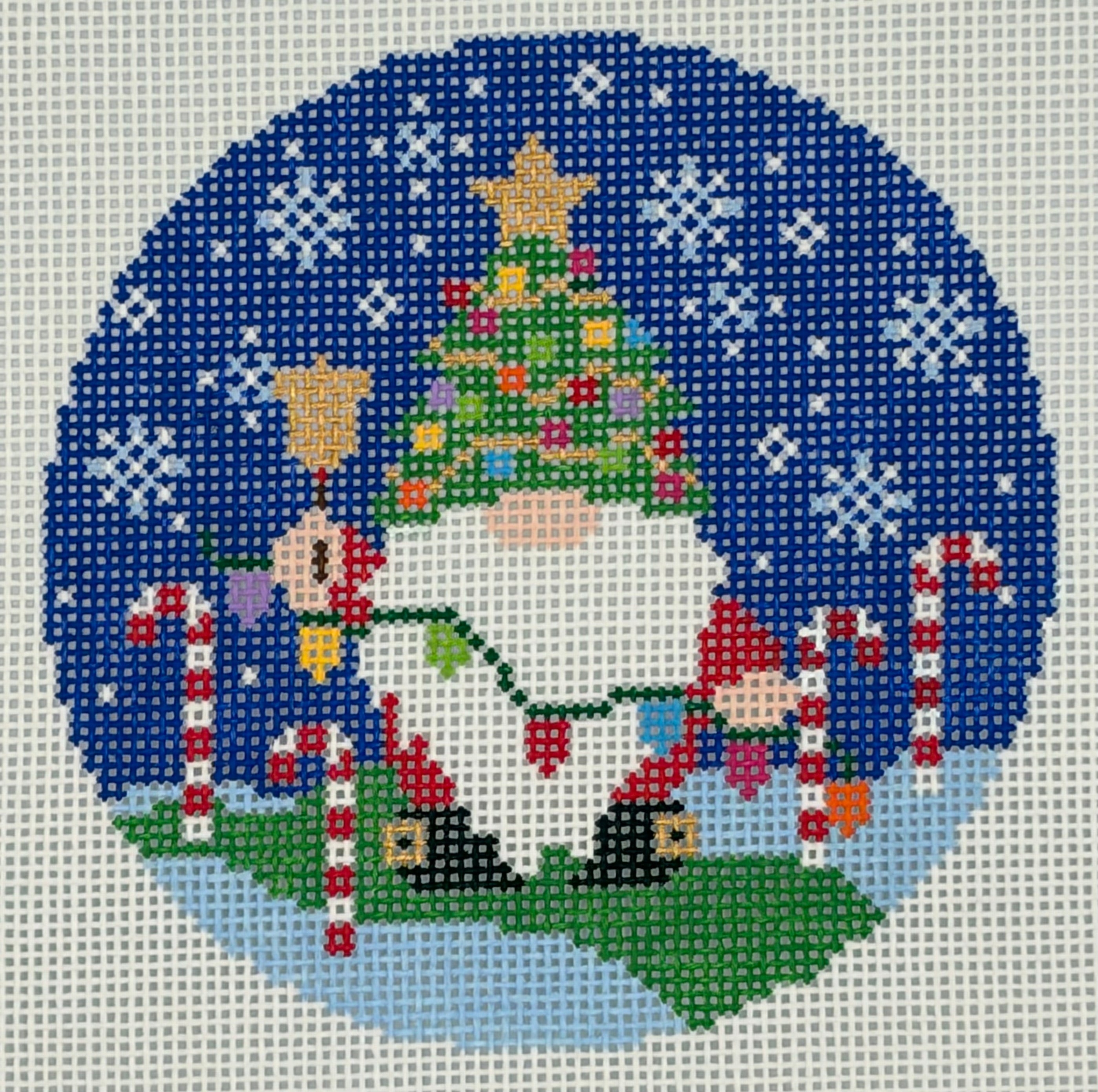 Christmas Gnome Round