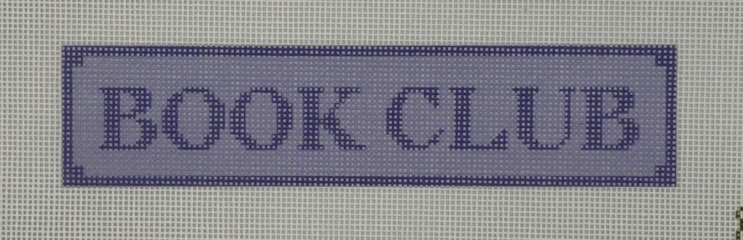 Book Club Purple Background