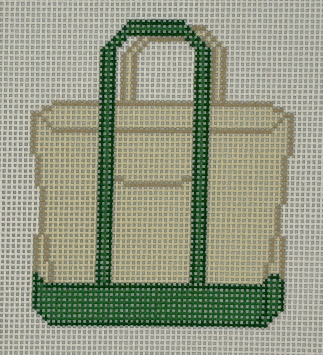 Plain Colored Tote - Green