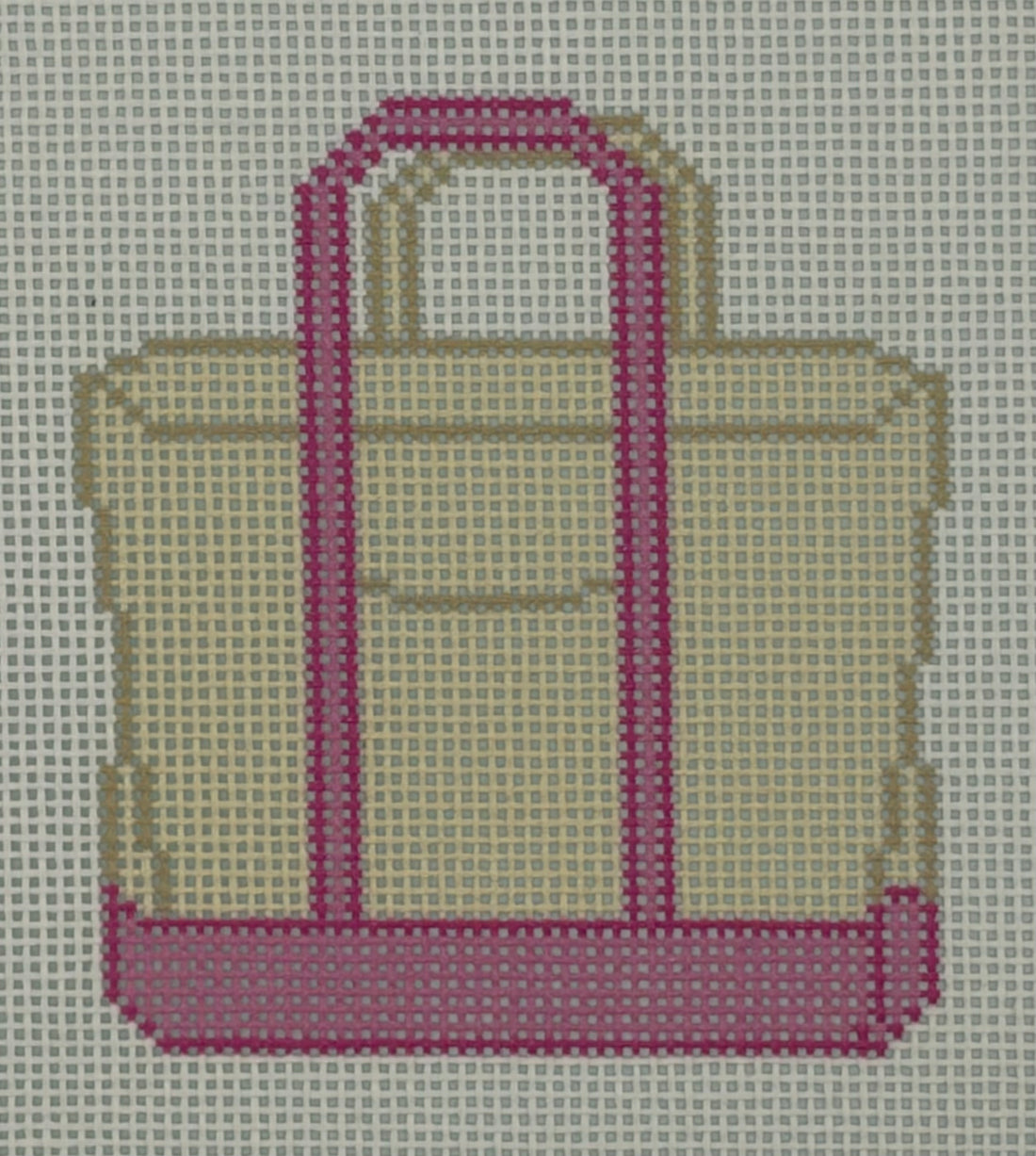 Plain Colored Tote - Pink