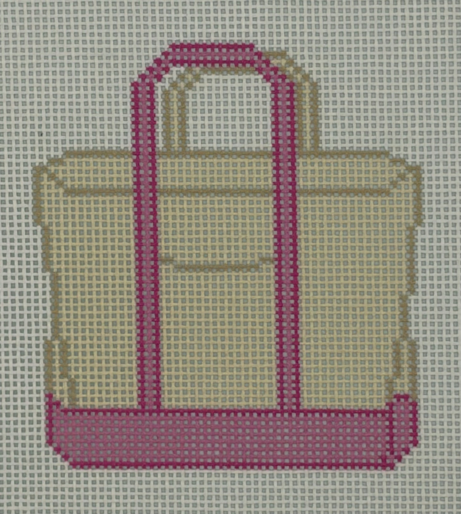 Plain Colored Tote - Pink