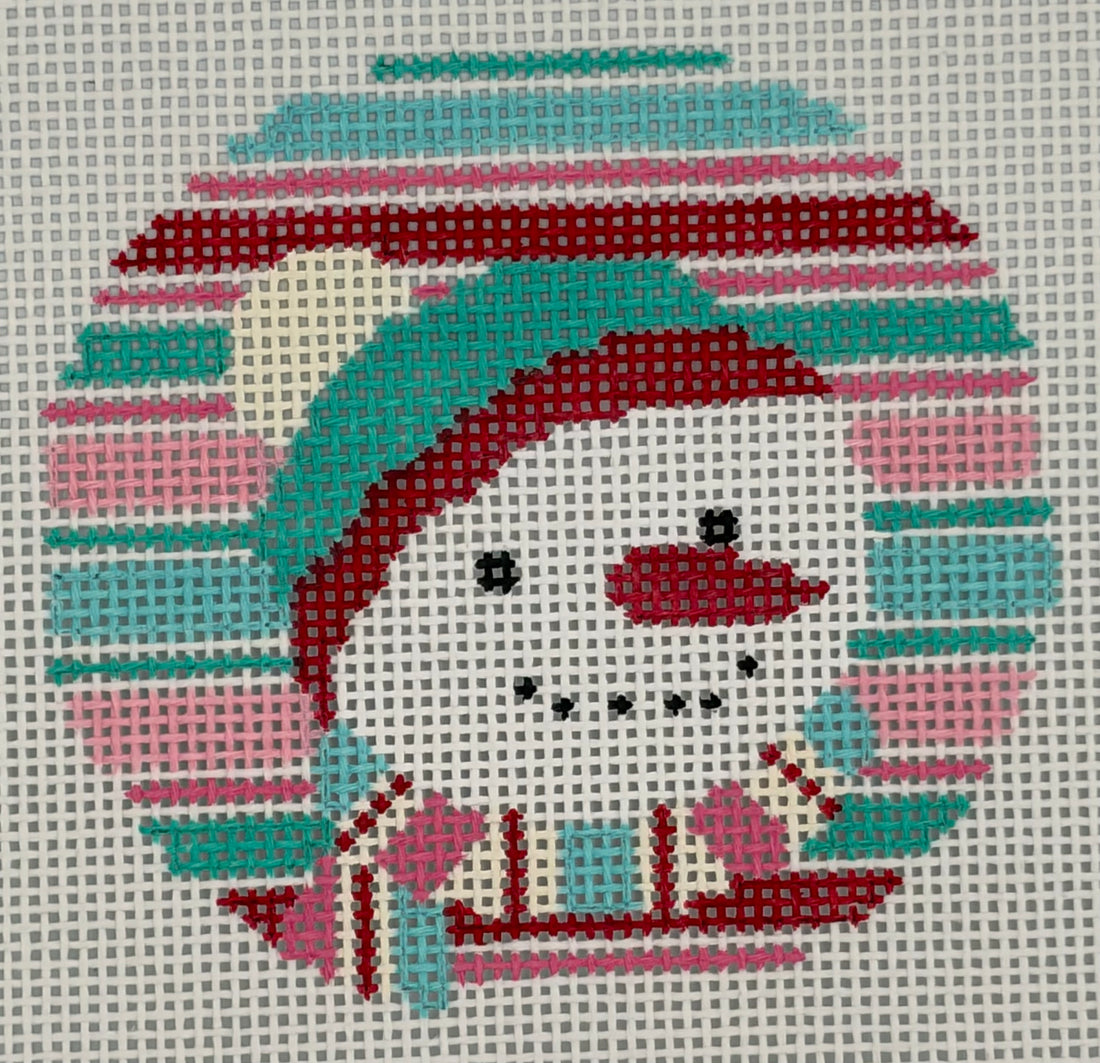 Snowman with Stripes