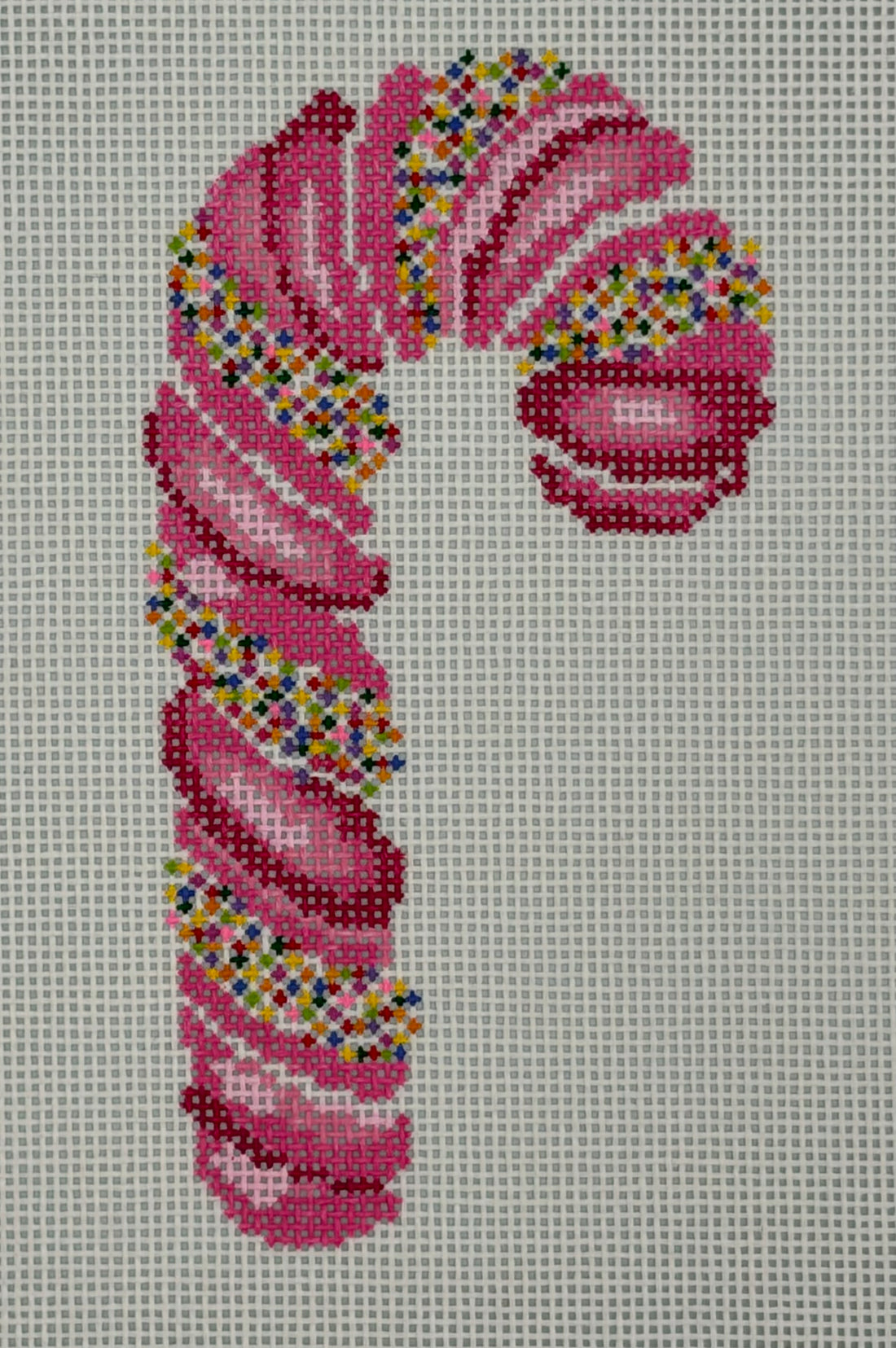 Sprinkle Candy Cane Pink