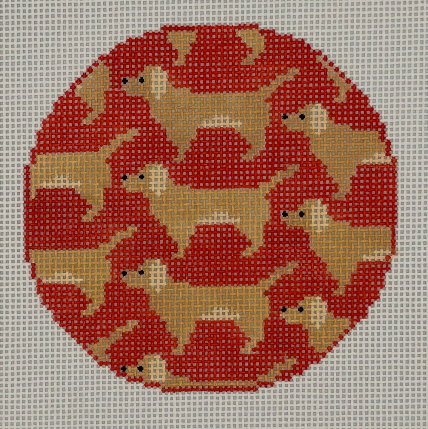 Golden Retriever Round