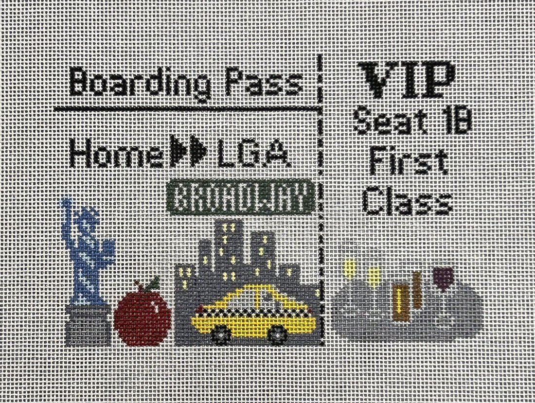 Boarding Pass - New York