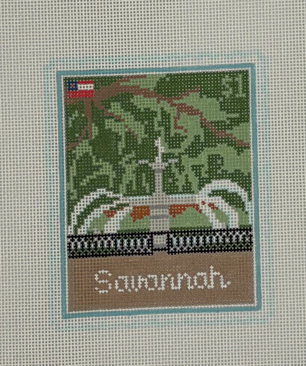 Travel Stamp - Savannah