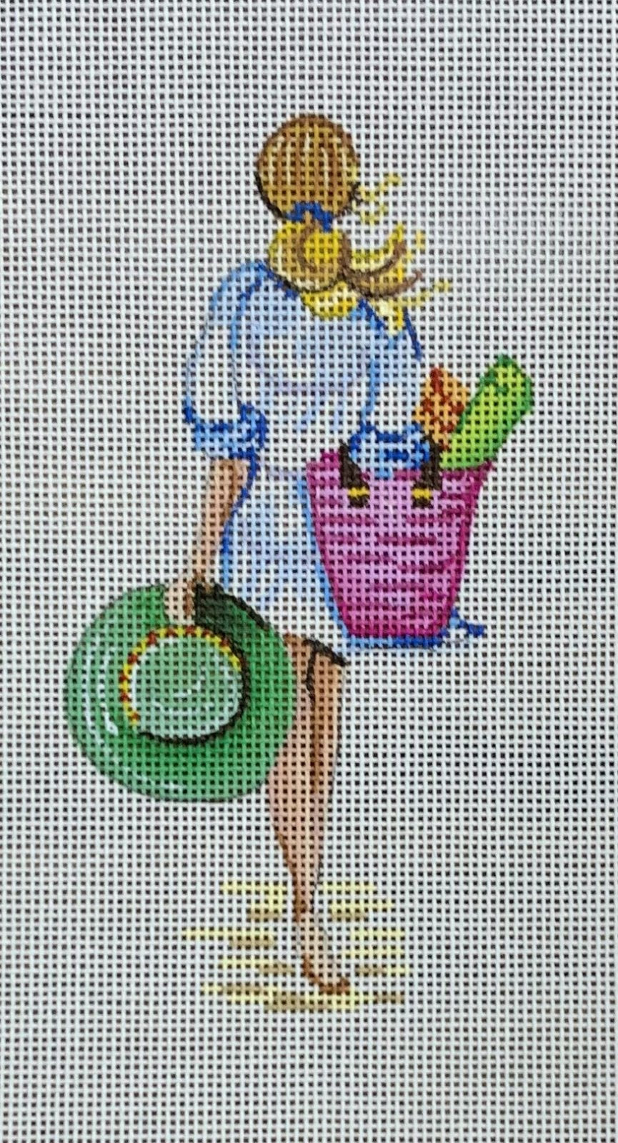 Calendar Girl - June Beach Bag
