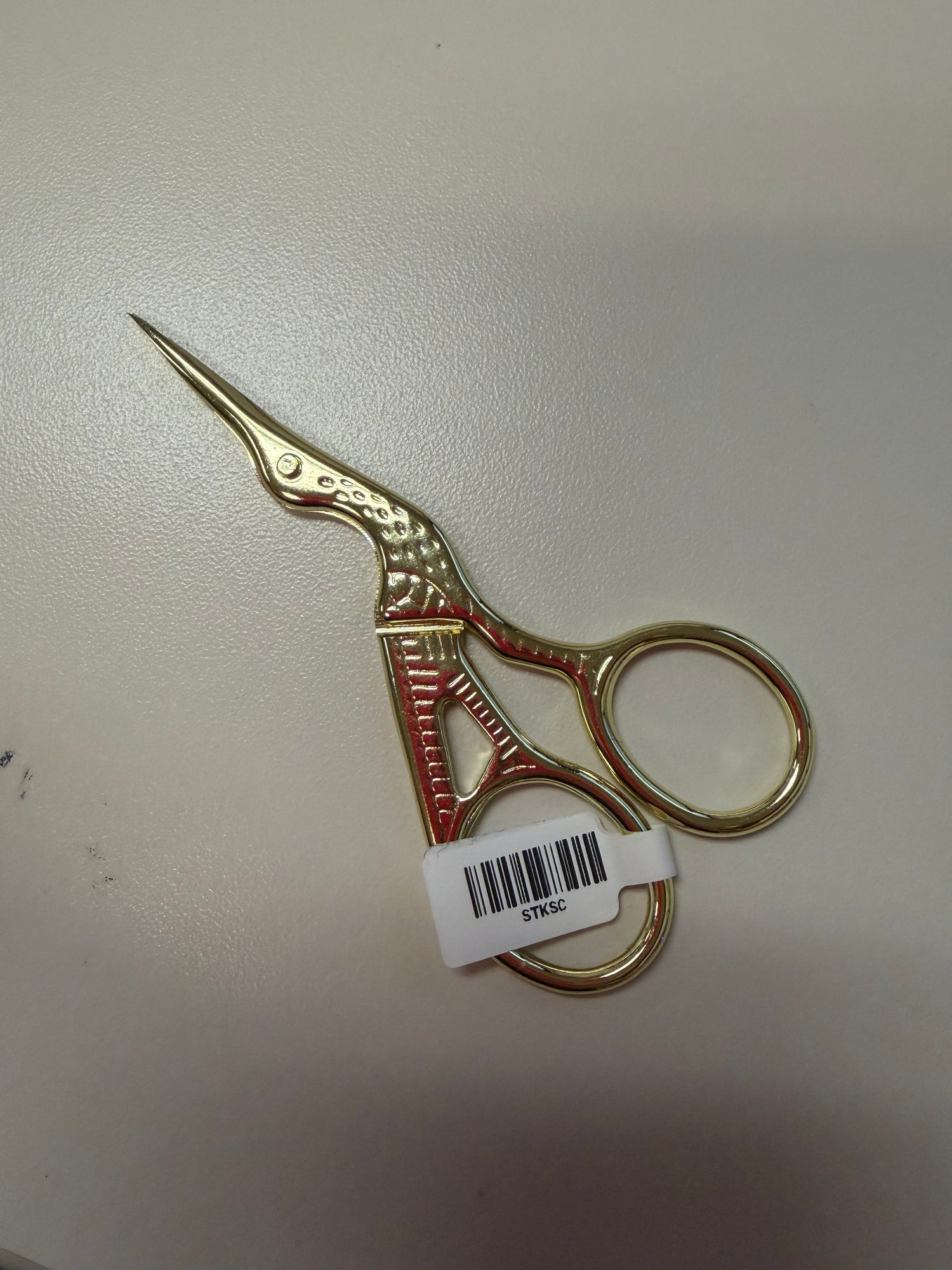 Stork Scissors - Gold