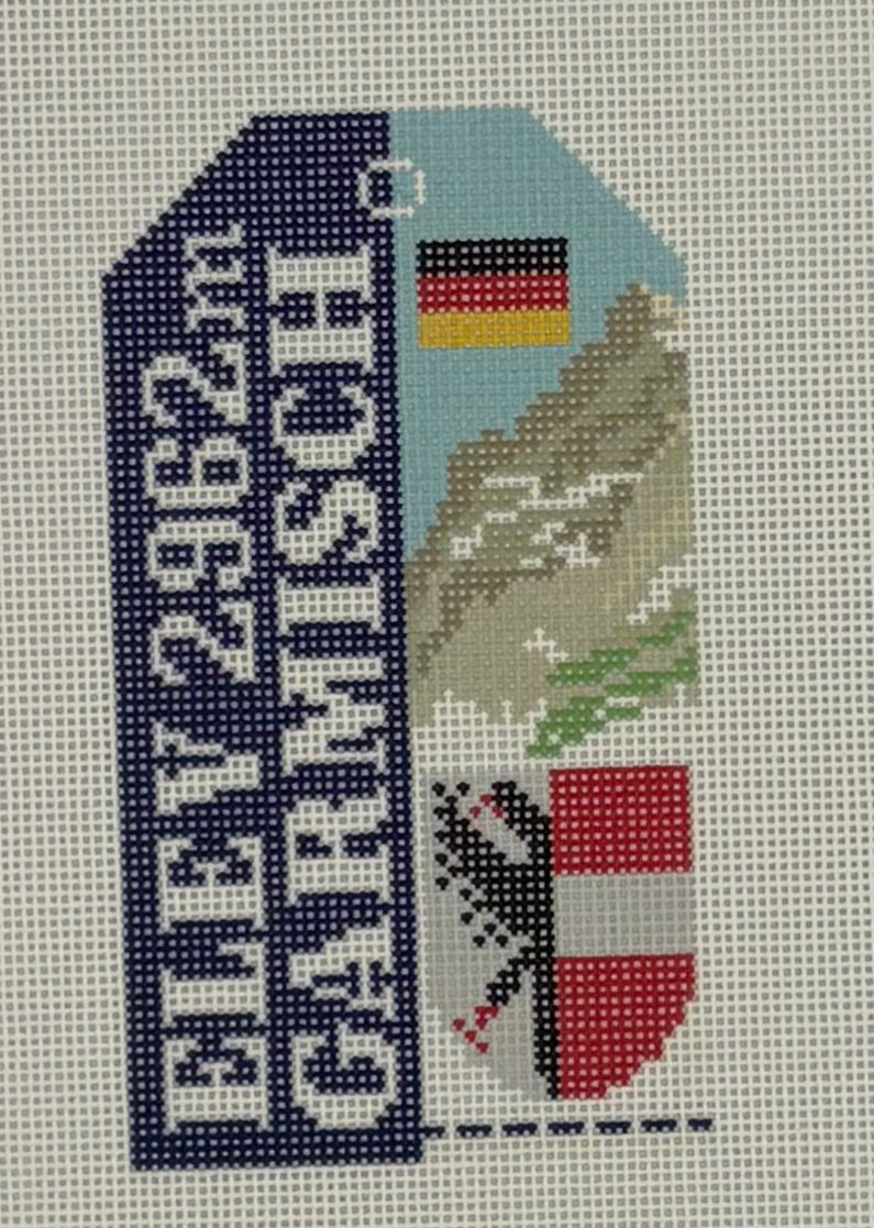 Garmisch Ski Pass Travel Tag