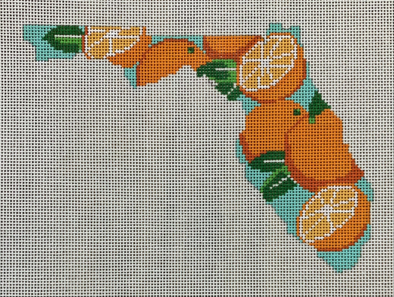 State Shaped - Florida Oranges