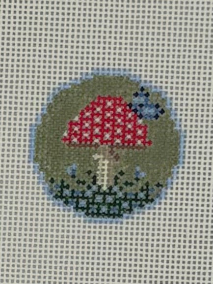 Fly Agaric Key Fob Insert